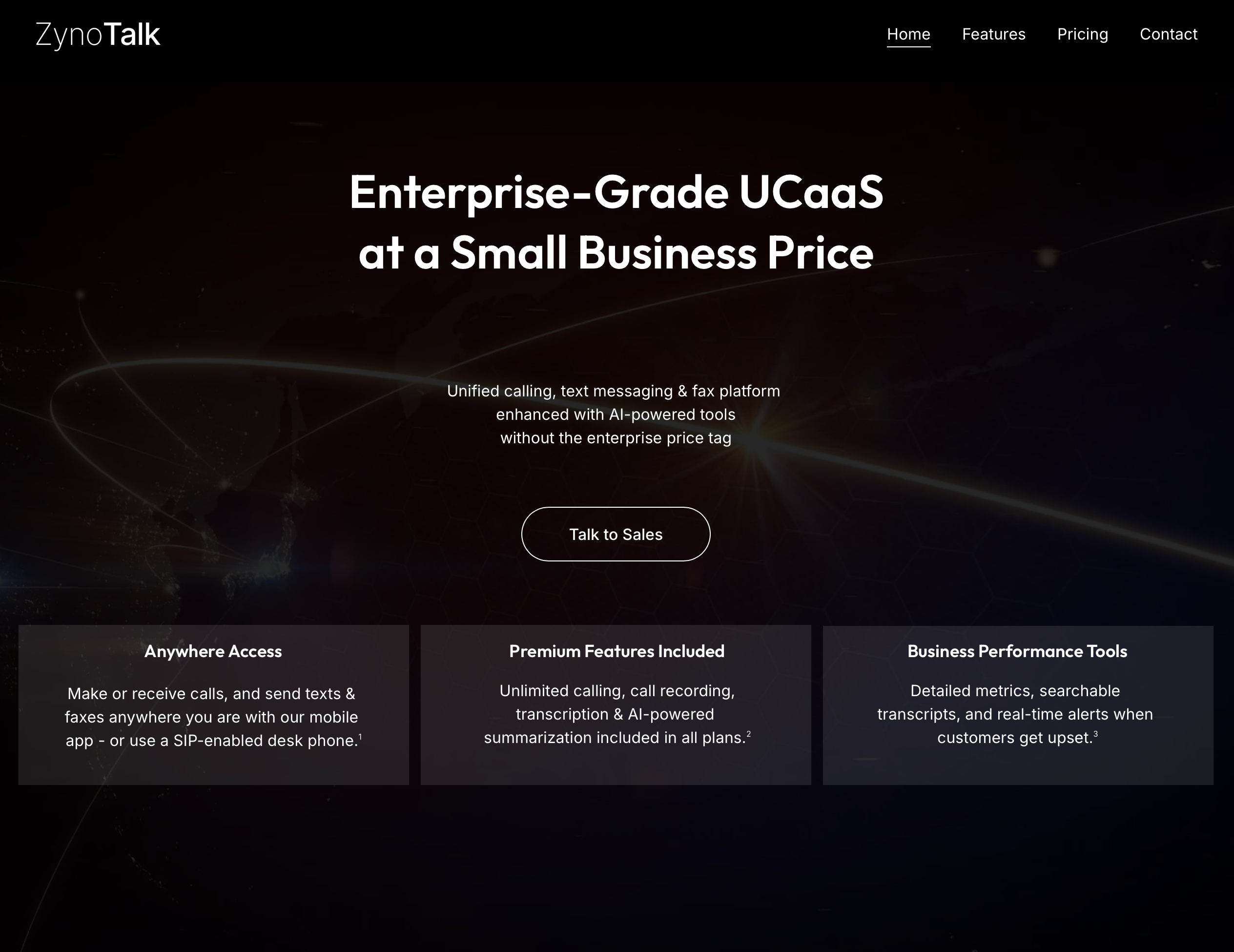 Zyno Main Page